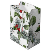 Christmass mittlere geschenktüte (Vorderseite Schrägansicht)