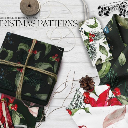 Christmass mittlere geschenktüte