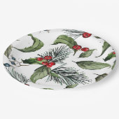 Christmass pappteller (Schrägansicht)