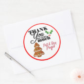 Christmassy Danke Ihnen Stickers (Umschlag)