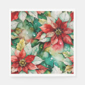 Christmassy Florals 02 Serviette (Vorderseite)