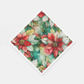 Christmassy Florals 02 Serviette (Ecke)