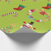 Christmassy Geschenkpapier (Ecke)