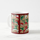 Christmast trägt Tasse (Vorderseite Links)