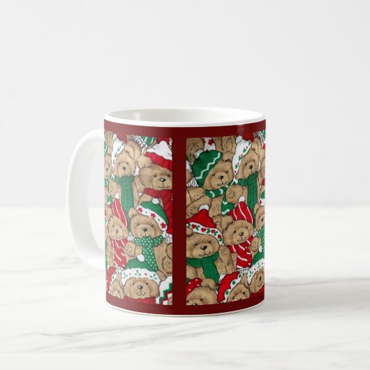 Christmast trägt Tasse (Vorderseite Links)