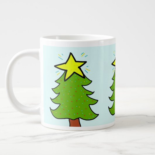 Christmast Tree Jumbo-Tasse (Links)