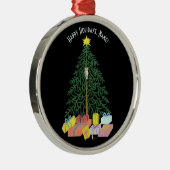 Christmast Tree Metal Tree Rund Ornament (Rechts)