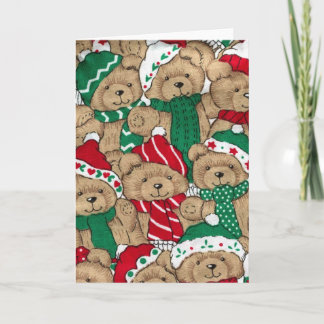 ChristmasTeddys Feiertagskarte