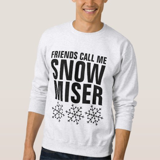 CHRISTMASwitziger SNOW MISER-T - SHIRT (Vorderseite)