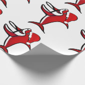 CHRISTMAUSSCHUSS GESCHENKPAPIER (Ecke)