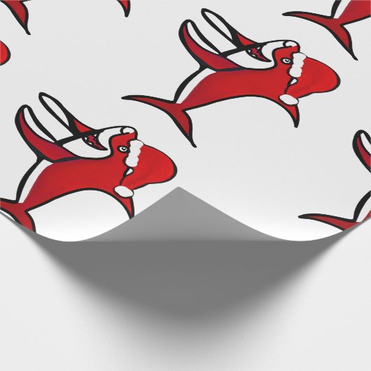 CHRISTMAUSSCHUSS GESCHENKPAPIER (Ecke)