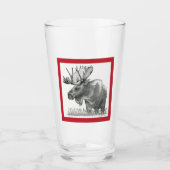 Christmoose Glas (Vorderseite)