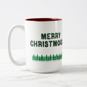 Christmoose Zweifarbige Tasse