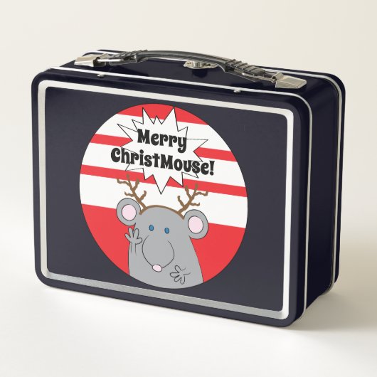 ChristMouse Metal Lunch Box (Rückseite)