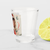 Christms Fantasy: Urlaub Romance 1,500z Shot Glass Schnapsglas (Rechts)