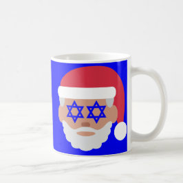 christmukah santa claus emoji kaffeetasse