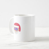 christmukah santa claus emoji kaffeetasse (Vorderseite Links)
