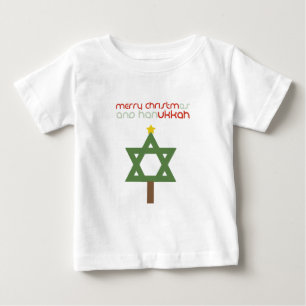 CHRISTMUKKAH BAUM BABY T-SHIRT