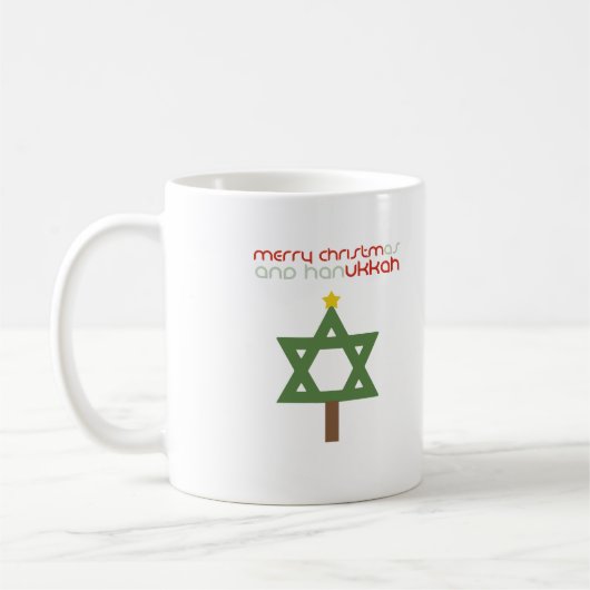 CHRISTMUKKAH BAUM KAFFEETASSE (Links)