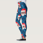 christmukkah santa emoji leggings (Links)