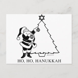CHRISTMUKKAH TREE POSTKARTE