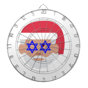 Christmukkah Weihnachtsmann Emoji Dartscheibe