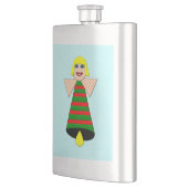 Christnas Angel Bell Flasks Flachmann (Links)