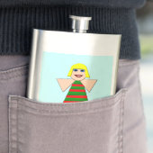 Christnas Angel Bell Flasks Flachmann (Beispiel)