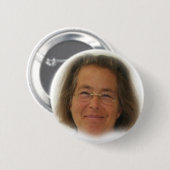 Christo auf einem Knopf Button (Vorne & Hinten)