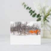 Christo "The Gates" Postkarte (Stehend Vorderseite)