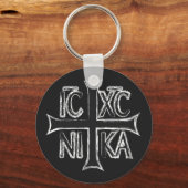 Christogram ICHC NIKA Schlüsselanhänger (Vorderseite)