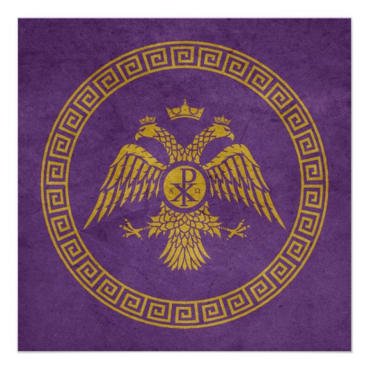 Christogramma SPQR per Imperium Poster (Vorderseite)