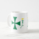 Christoph Kolumbus Flagge Kaffeetasse (Vorderseite Links)