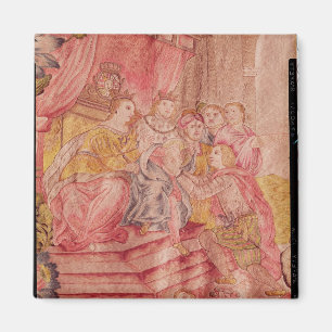 Christoph Kolumbus vor Ferdinand II Magnet