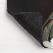 Christoph Willibald Gluck am spinet, 1775 Mousepad (Ecke)