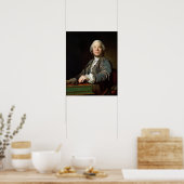 Christoph Willibald Gluck im Spinett, 1775 Poster (Küche)