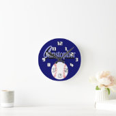 Christopher Clock Runde Wanduhr (Zuhause)