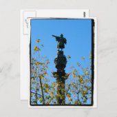 Christopher Columbus - Barcelona, Spanien Postcard Postkarte (Vorne/Hinten)