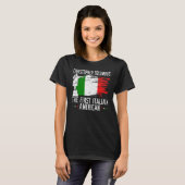 Christopher Columbus: Der erste italienische Ameri T-Shirt (Vorne ganz)