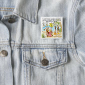 Christopher Columbus Immigriert nach Amerika Funny Button (Beispiel)