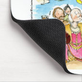 Christopher Columbus Immigriert nach Amerika Funny Mousepad (Ecke)