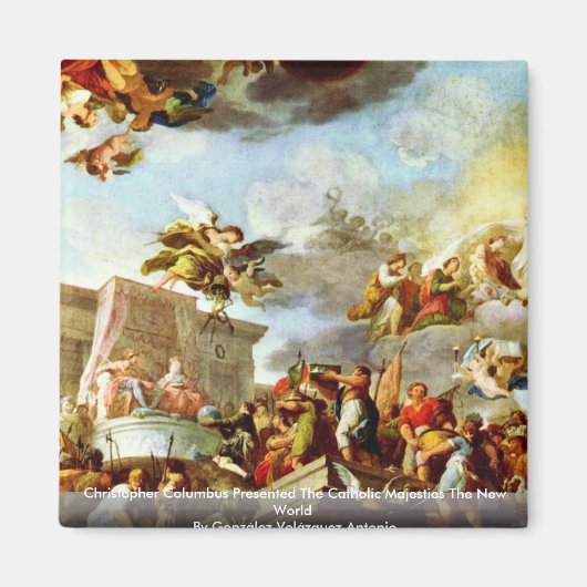 Christopher Columbus Magnet (Vorne)