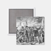 Christopher Columbus Magnet (Vorderseite/Rückseite)
