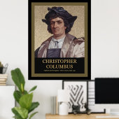 Christopher Columbus Poster (Heimbüro)