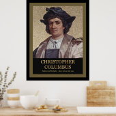 Christopher Columbus Poster (Küche)