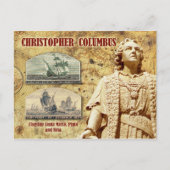 Christopher Columbus Postkarte (Vorderseite)