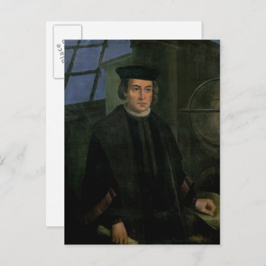 Christopher Columbus Postkarte (Vorne/Hinten)