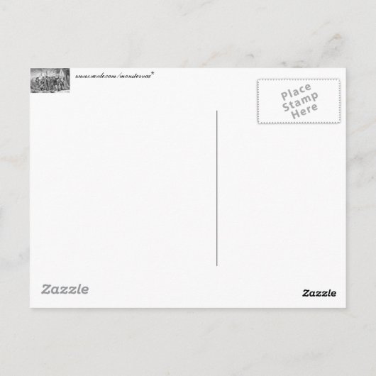 Christopher Columbus Postkarte (Rückseite)