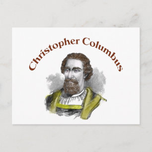 Christopher Columbus Postkarte