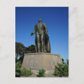 Christopher Columbus Statue Postcard Postkarte (Vorderseite)